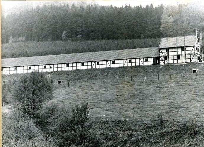 Seilerei des Freilichtmuseums Ende der 1960er-Jahre